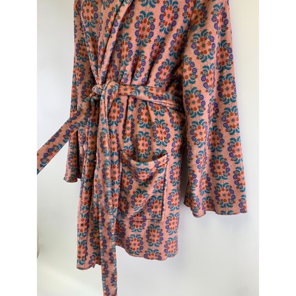 NATURAL LIFE Floral Patterned Robe - Multicolor - Picture 5 of 12